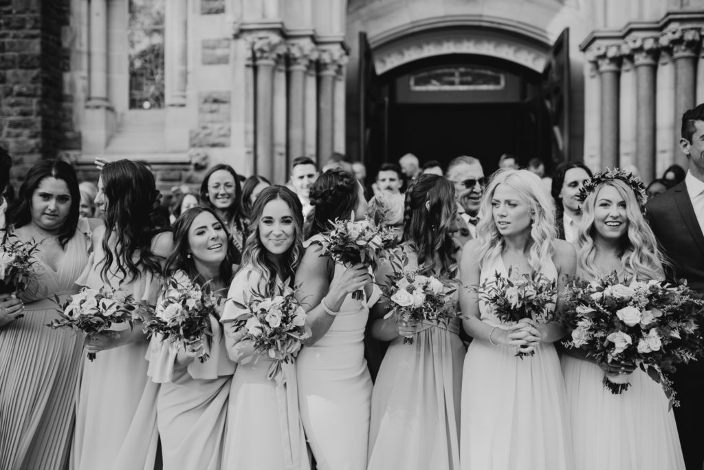 wedding at st peter's basilica in london, ontario